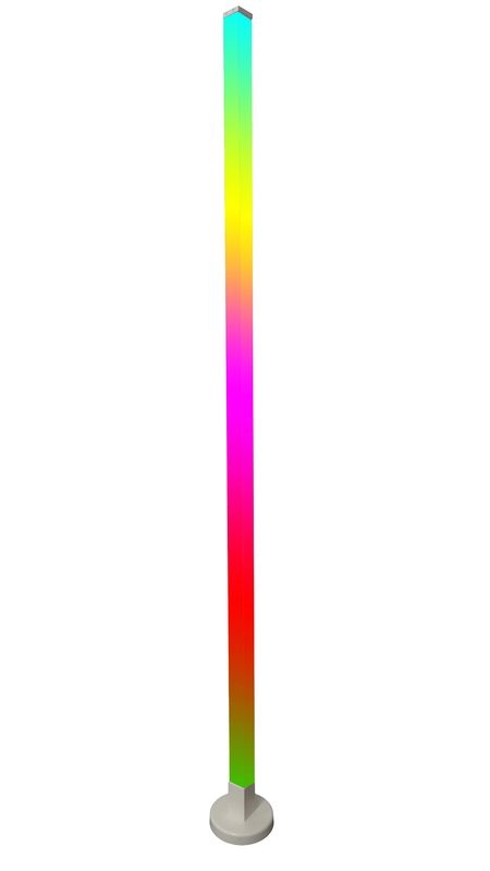 LED RGB 바닥 램프 원격 제어 및 지원 디머와 함께 현대 스탠드 바닥 램프