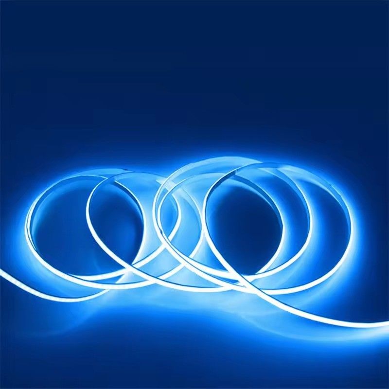 5V 울트라 얇은 400LEDs COB LED 스트립 라이트 3mm 방수 3000k 4000k 12V 220v 1cm 절단