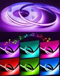 90 Ra CRI COB RGB LED 스트립 라이트
