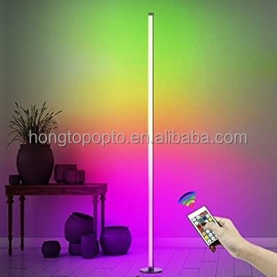 80lm/w 홈 대기 스마트 LED 바닥 램프 USB RGB 색상 변경 및 IR 컨트롤러