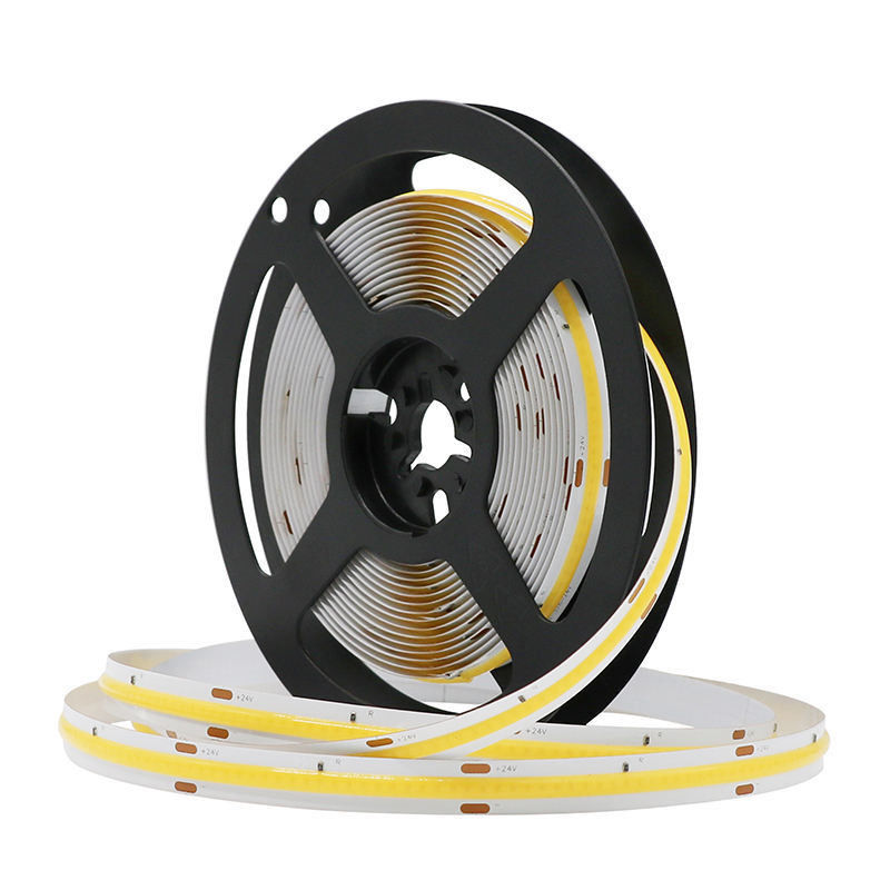12V/24V Cob LED 스트립 320leds/m 스릴에서 스릴 5m/10m/20m/50m 3 LED마다 절단 할 수 있습니다