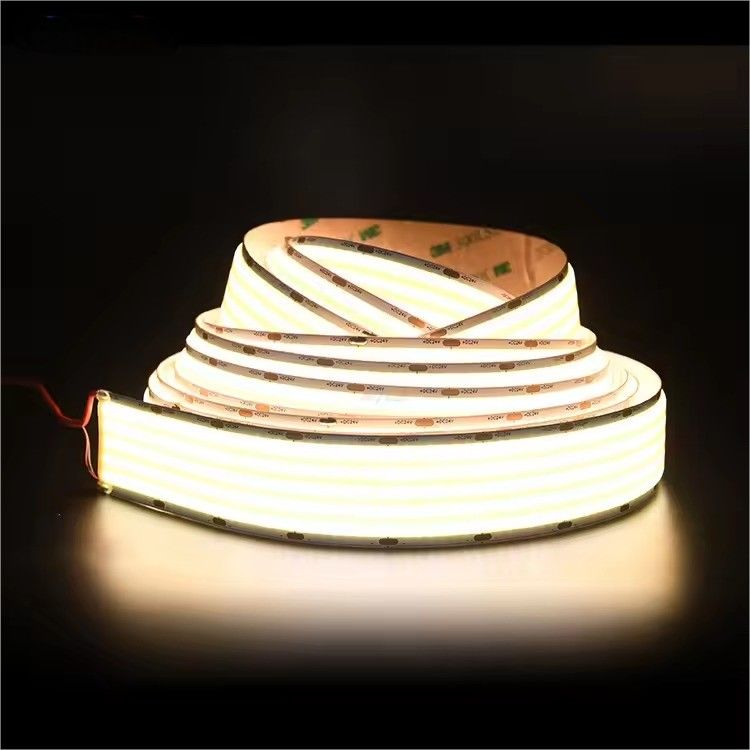 24v 30mm 플렉서블 COB LED 스트립 라이트 슈퍼 와이드 5 줄 1600LED와 CRI Ra 90