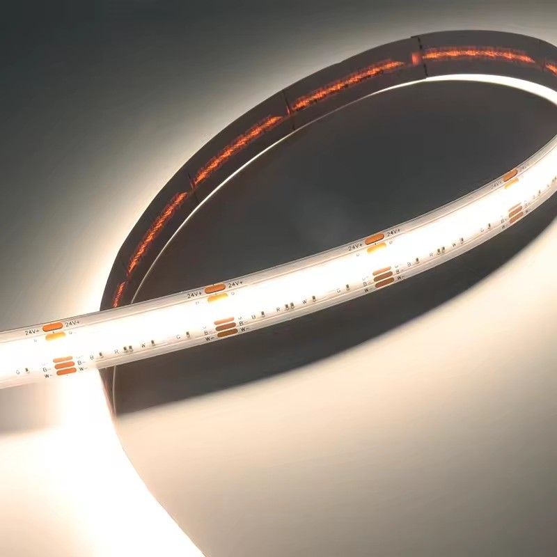 2024 디자인 LED COB 스트립 라이트와 광선 및 높은 색상 렌더링 인덱스 Ra