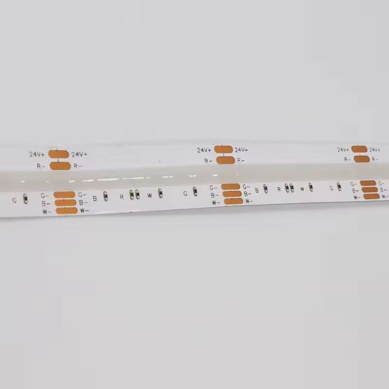 COB RGB 1080 LEDs/m LED 스트립 슈퍼 밝기와 120도 광선 각도