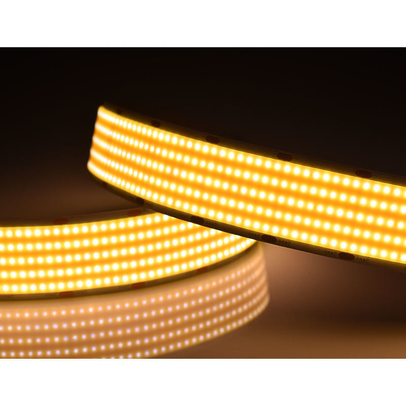 울트라 와이드 유연 DC24V 1600 Led Cob LED 스트립 라이트 30mm 너비 5 줄 슈퍼 밝은