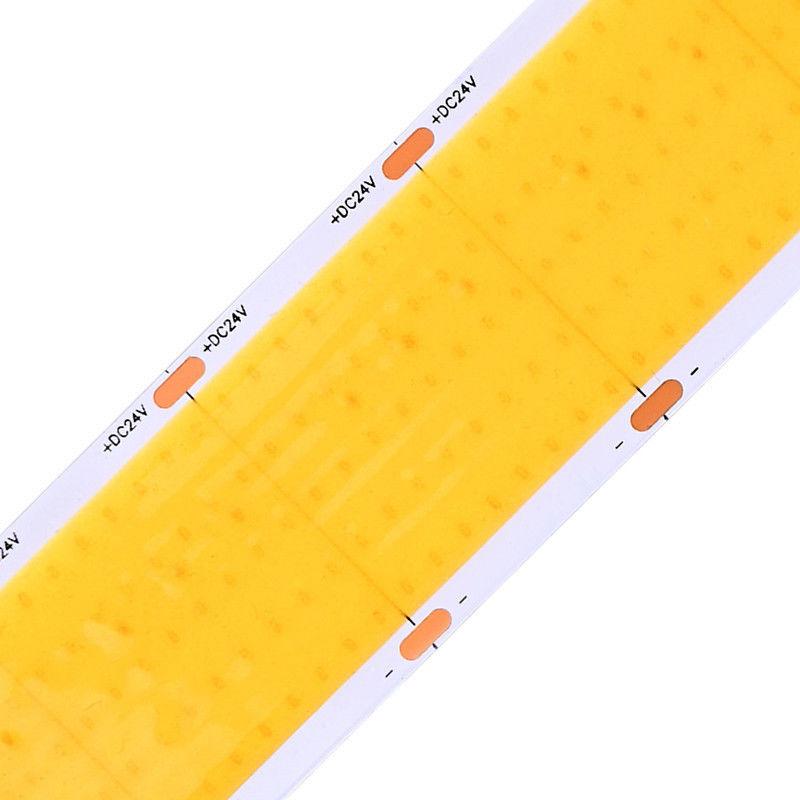 울트라 와이드 유연 DC24V 1600 Led Cob LED 스트립 라이트 30mm 너비 5 줄 슈퍼 밝은