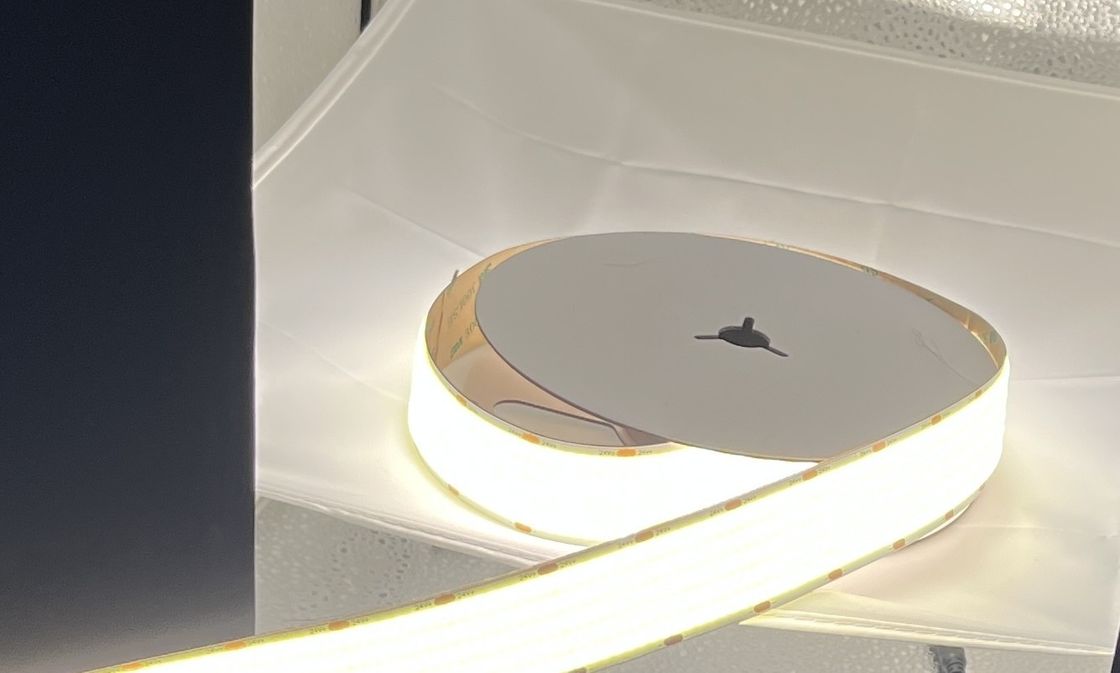 1600LED 24V 2700K 3000K 4000K 6000K 단일 컬러 커터블 코브 LED 스트립 30mm 너비