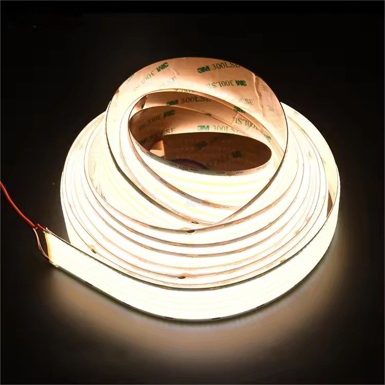 1600 LED 30mm 너비 5 줄 COB LED 스트립 라이트 컬러 온도 3000K/4000K/6000K