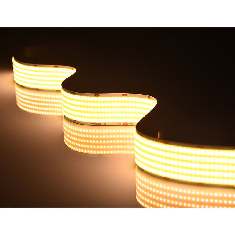 1600 LED 30mm 너비 5 줄 COB LED 스트립 라이트 컬러 온도 3000K/4000K/6000K