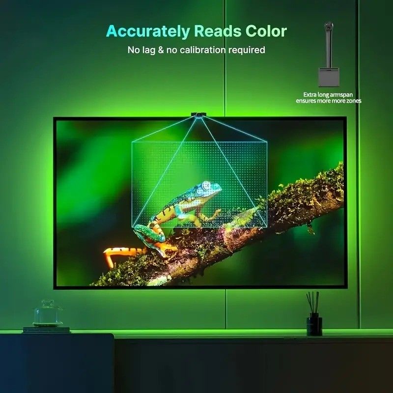 LED 타입 Smd5050 LED 칩 대기 16.4ft LED 스트립 동기화 화면 음악 구글 TV
