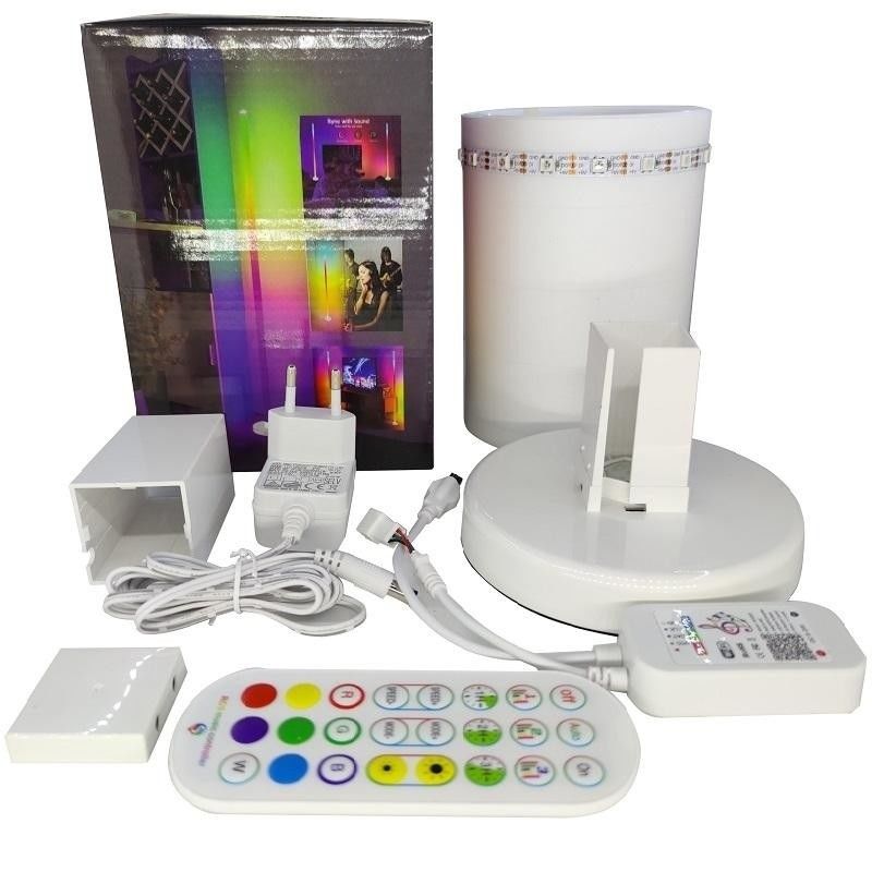 IP44 등급 DC5V 마법 음악 LED 바닥 주변 조명 스트립 APP 및 원격 제어