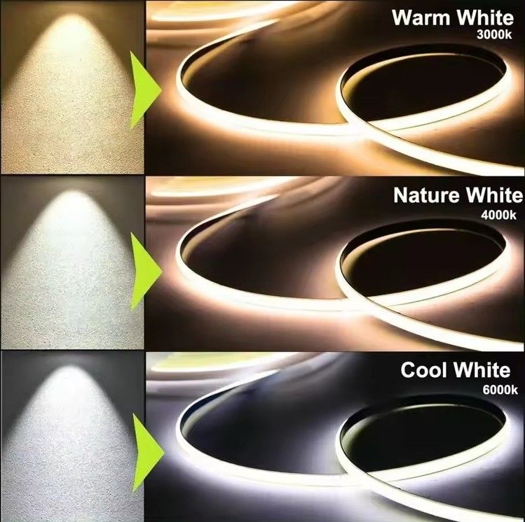 LANDSCAPE COB LED 스트립 20 미터 실내 및 외부 조명 500lm 램프 빛 흐름