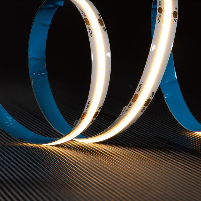 15M 20M 480Led Cob LED 스트립 라이트 Ce Rohs 24V 흰색 유연한 Cob Tira LED 테이프 라이트