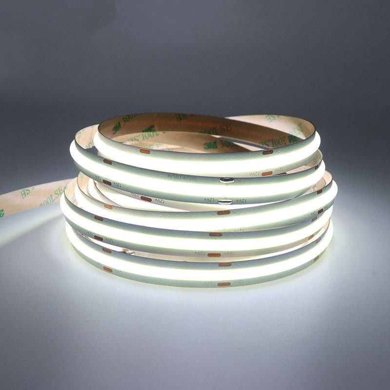 높은 CRI 90 COB LED 스트립 라이트 480leds/m 2700K 3000K 4000K 6000K 전압 하락 없이