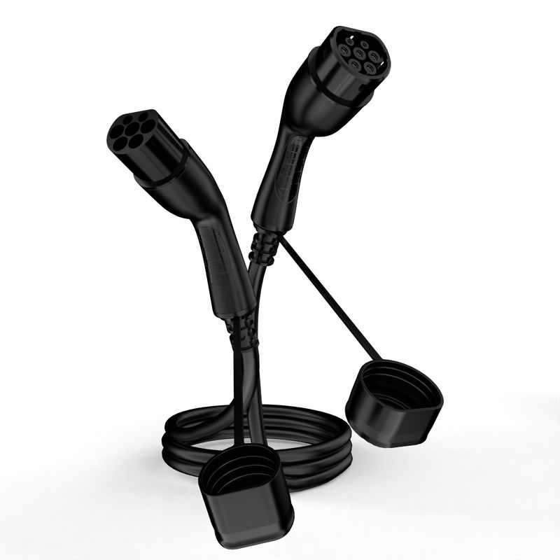 새로운 11KW 3P Ev 벽 박스 충전기 전기 차량 ETL 벽에 장착 된 Ev 충전소 CE 인증 16A 타입 2 Ev 충전기
