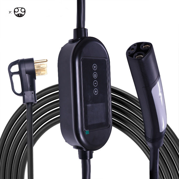3.7KW EV 충전기 2형 여성 충전 플러그와 표시등